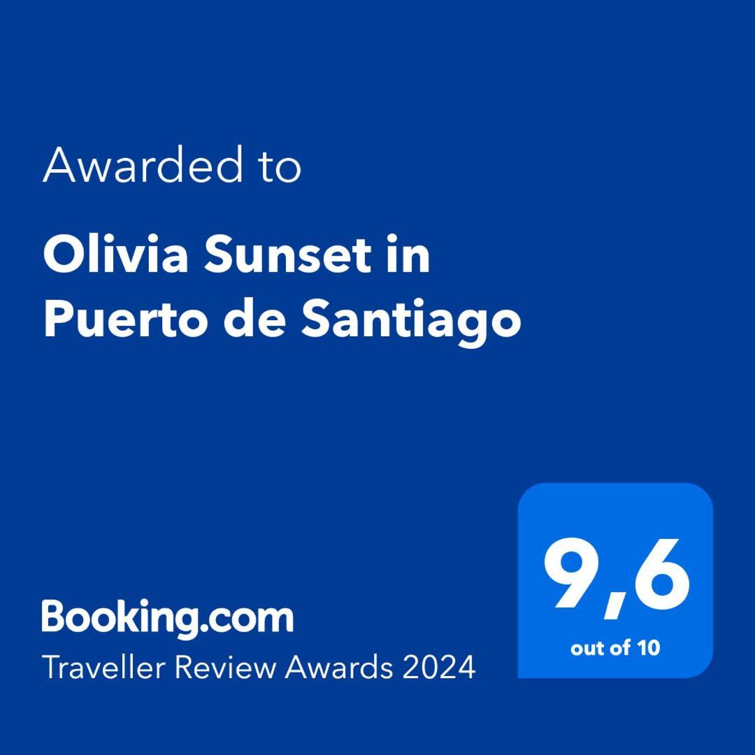 プエルト・デ・サンティアゴOlivia Sunset In Puerto De Santiagoアパートメント エクステリア 写真
